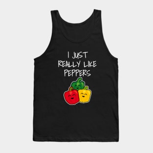 I just really like peppers Tank Top
